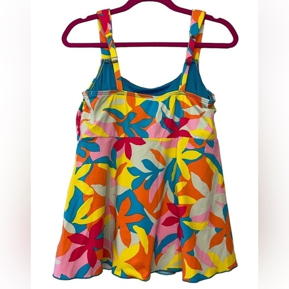 Lands’ End flutter style tankini top size M - Picture 2 of 6